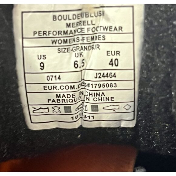 Merrell Pink and Gray Women's Sneakers - Picture 7 of 7